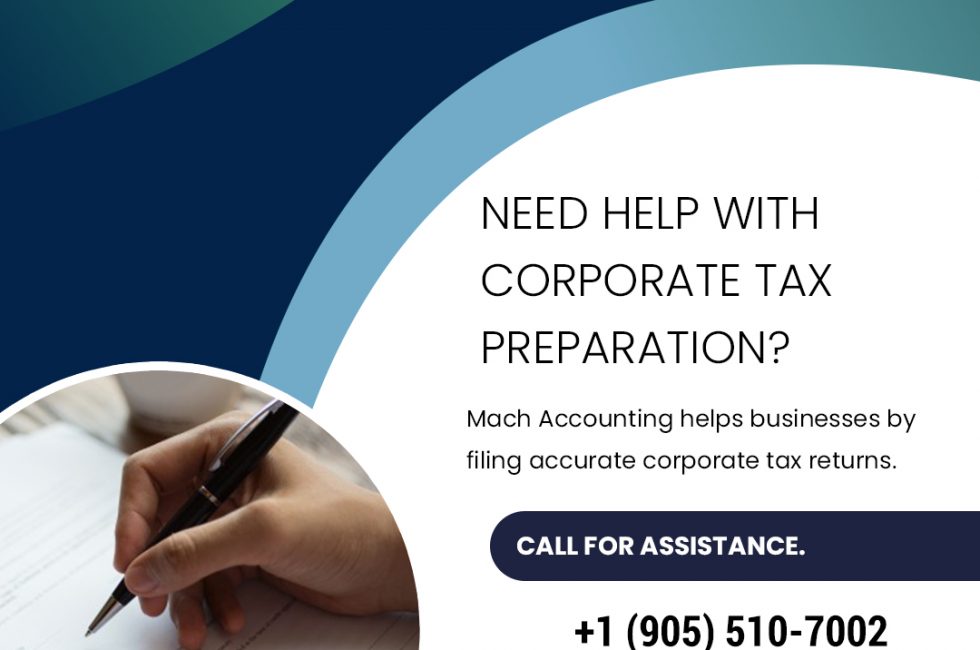 Need help with corporate tax preparation? (new line) Mach Accounting helps businesses by filing accurate corporate tax return. (new line) Call for assistance.